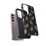 Vintage Ghost Pattern phone case | Halloween spooky stars design