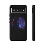 Girl at Window Night Cityphone Case | Tough Case
