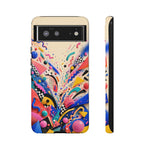 Memphis Confetti Storm Tough Phone Case