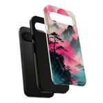 Japanese Minimalist Ink Vaporwave Phone Case – Sumi-e Aesthetic