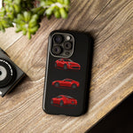 Red 370Z Sports Coupe Tough Phone Case for JDM Enthusiasts