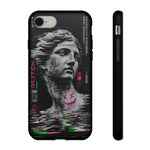 VHS Glitch Retro Art Tough Phone Case