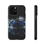 Camaro ZL1 Phone Case, Blue Track Smoke Studio Cover