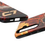Arctic White C7 Canyon Carver Tough Phone Case