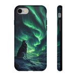 Husky Dog Aurora Watch Tough Phone Case