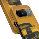 Classic Camaro SS Phone Case, Yellow 69 Muscle Car Cover, Gift for Guys