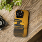 Classic Camaro SS Phone Case, Yellow 69 Muscle Car Cover, Gift for Guys