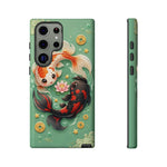 Koi Fish Lucky Kawaii Art Tough Phone Case