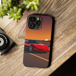 Red C4 ZR-1 King of the Hill Art Tough Phone Case