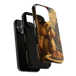 Poodle in Beret Phone Case | Vintage Paris Café Illustration