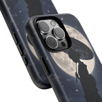 Geisha Parasol Moonlight Art Tough Phone Case
