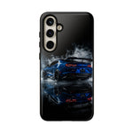 Camaro ZL1 Phone Case, Blue Track Smoke Studio Cover