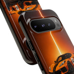 Z06 C8 Phone Case, Orange Racing Livery Studio Cover