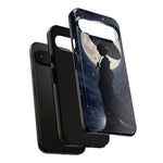 Geisha Parasol Moonlight Art Tough Phone Case