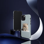 Fluffy Persian Kitten phone case | Tough Cases