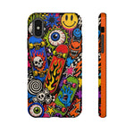 Skate Graphic 90s Y2K Art Tough Phone Case
