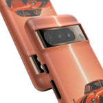 Orange 240Z Phone Case, Classic JDM Sports Car Racing Stripe Cover