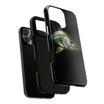 Snook Fishing Phone Case, Saltwater Portrait Black Cover, Gift