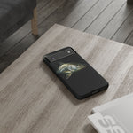 Snook Fishing Phone Case, Saltwater Portrait Black Cover, Gift