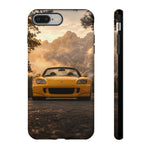 S2000 Phone Case, Yellow JDM Roadster Foggy Mountain Pass Cover