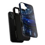 Skyline GT-R R34 Bayside Blue Tokyo Night Art Tough Phone Case