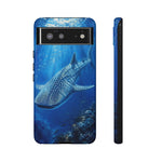 Whale Shark Phone Case, Sunlit Spotted Pattern Cover