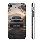 OBS Chevy Truck Phone Case, White Classic Pickup Tough Cover, Gift