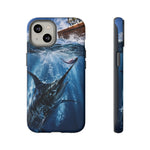 Marlin Teaser Strike Phone Case Saltwater Fishing Gift for Anglers