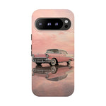 1957 Chevy Bel Air Blush Cream Tough Phone Case for Classic Car Fans