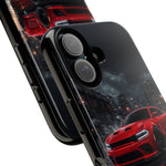 Charger Hellcat Widebody Red Rain Art Phone Case