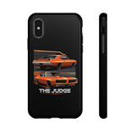 1969 GTO Judge Orange Muscle Car Tough Phone Case Cover Gift