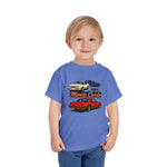 1984 Chevy Monte Carlo Toddler T-Shirt – Red, White & Blue Retro Car Tee