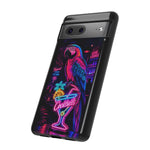 Neon Parrot Cocktails phone case | Tough Cases