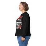 1985 RX7 Retro JDM Car Long Sleeve Tee | Mazda RX-7 Racing