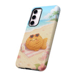 Taiyaki Beach Day Kawaii Tough Phone Case