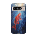 Red Snapper Fishing Phone Case Saltwater Angler Tough Gift