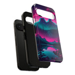 2 Rounds Canada Retina Artwork Vaporwave Phone Case – Landscape Aesthetic