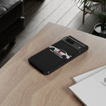 R34 Skyline Japanese Flag Race Car Phone Case | JDM GT-R Tough Cover