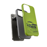 Green Cuda Muscle Car phone case for Gear Heads