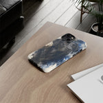 Black Lab Watercolor Art Tough Phone Case - Dog Portrait