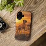 Rhodesian Ridgeback African Savanna Art Tough Phone Case