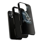 Tarpon Fishing Phone Case, Saltwater Portrait Black Cover, Gift