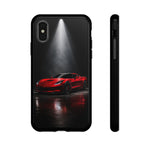 Spotlight Red C7 Stingray Reborn Tough Phone Case