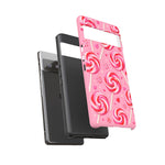 Candy Swirl Lollipop Art Tough Phone Case