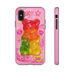Gummy Bear Stars Y2K Art Tough Phone Case