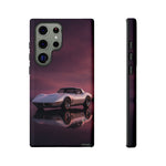 Soft White C3 Corvette Mauve Sky Phone Case