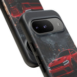 Charger Hellcat Widebody Red Rain Art Phone Case