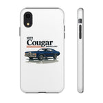 1972 Cougar Phone Case | Classic Muscle Car Illustration