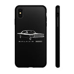 Vintage Galaxie 500 Phone Case | Classic Car Illustration, Black