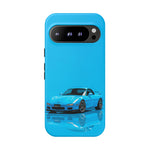 RX-7 Cyan Studio Phone Case Studio Color Match Car Art
